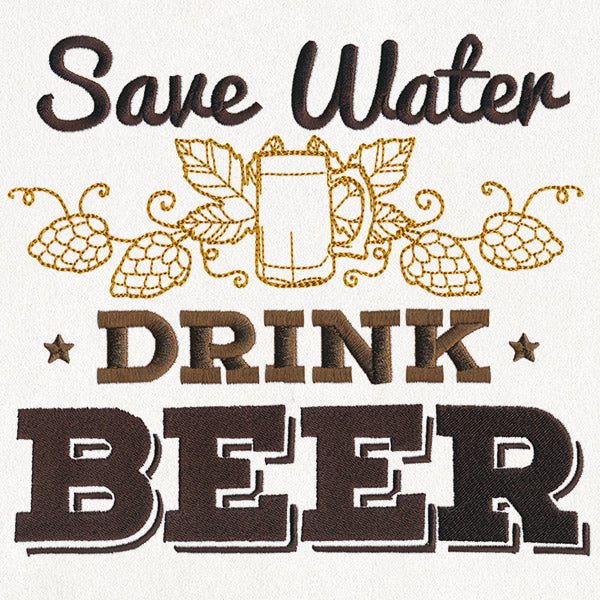 Craft Brew - Save Water, Drink Beer