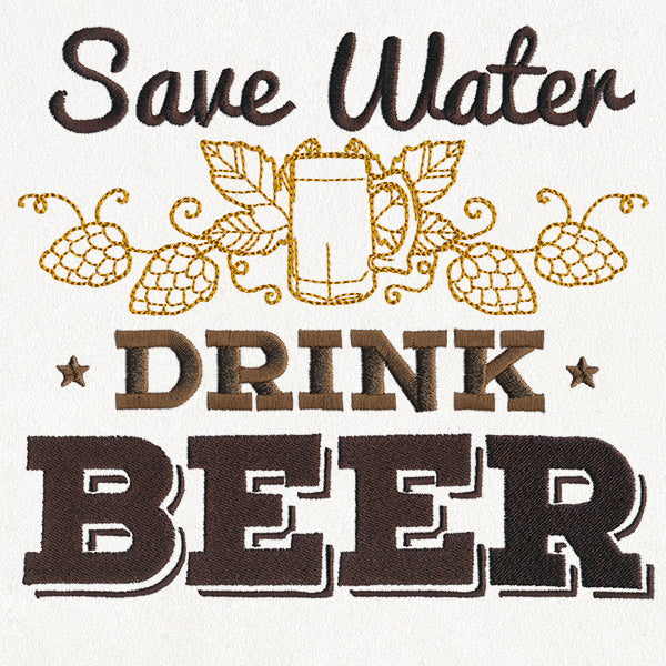 Craft Brew - Save Water, Drink Beer