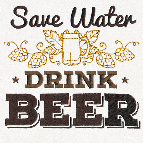 Craft Brew - Save Water, Drink Beer