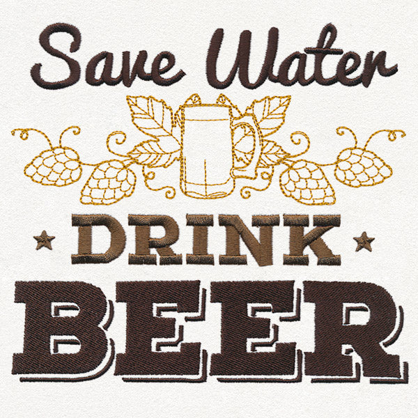 Craft Brew - Save Water, Drink Beer