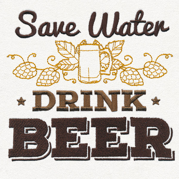 Craft Brew - Save Water, Drink Beer