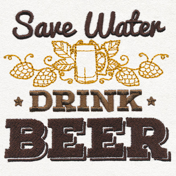 Craft Brew - Save Water, Drink Beer