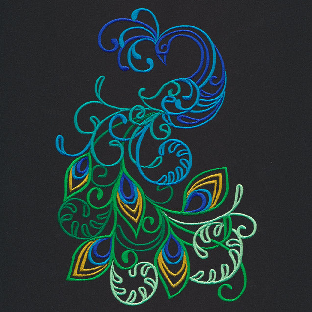 Wild Spirals - Peacock