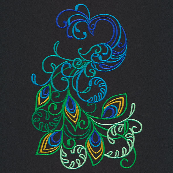 Wild Spirals - Peacock