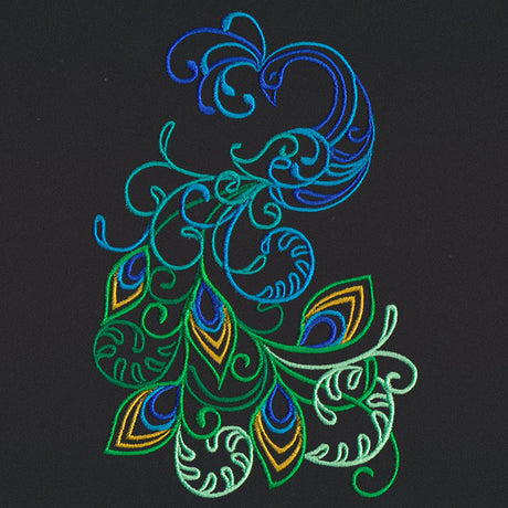 Wild Spirals - Peacock