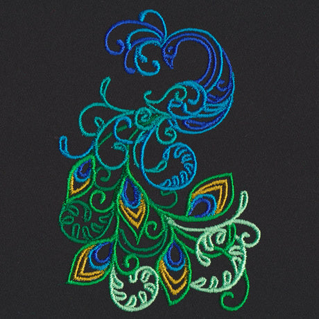 Wild Spirals - Peacock
