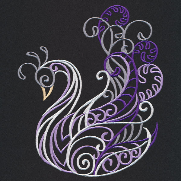 Wild Spirals - Swan
