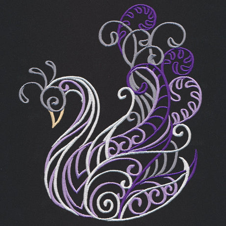 Wild Spirals - Swan