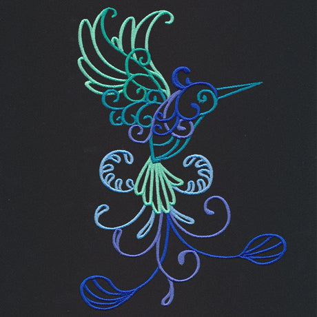 Wild Spirals - Hummingbird