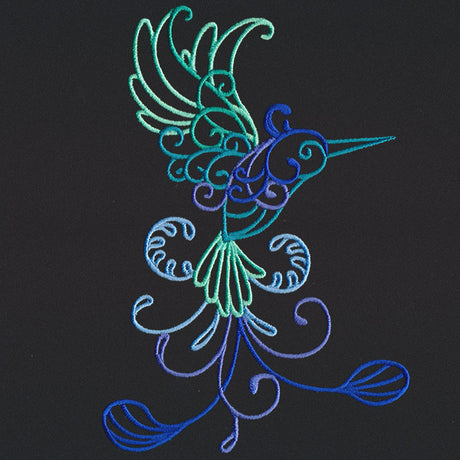 Wild Spirals - Hummingbird