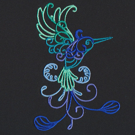 Wild Spirals - Hummingbird