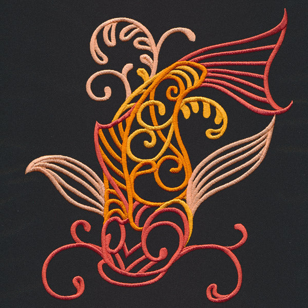 Wild Spirals - Koi