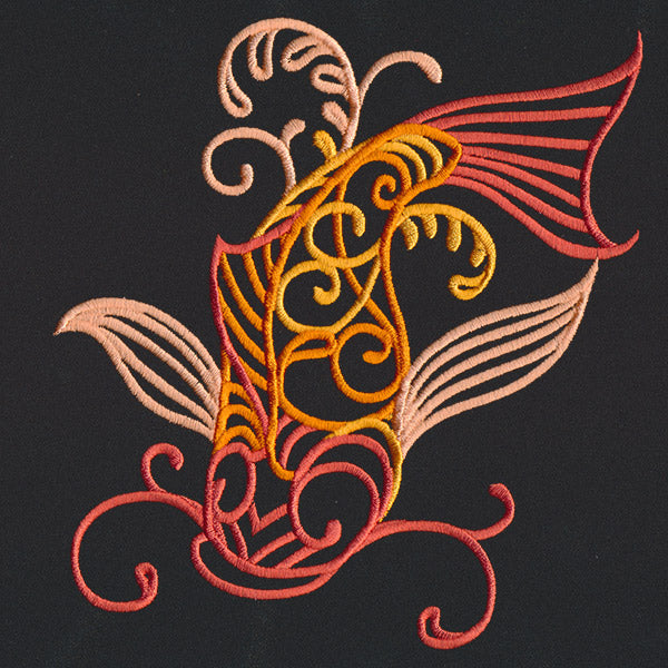 Wild Spirals - Koi