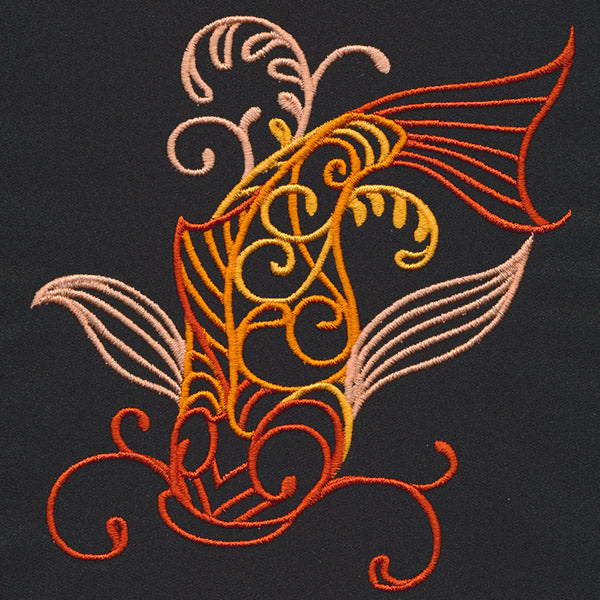 Wild Spirals - Koi