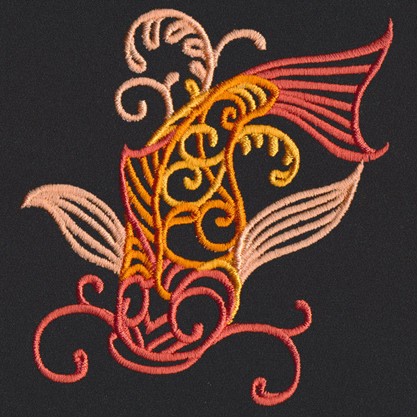 Wild Spirals - Koi
