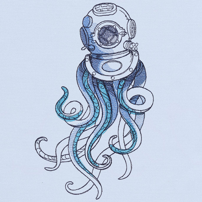 Ocean Blue - Diver