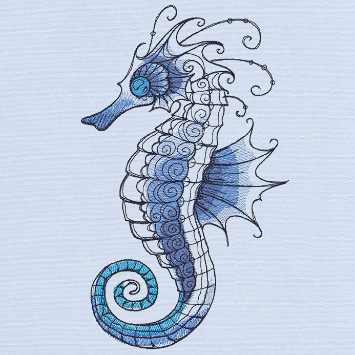 Ocean Blue - Seahorse