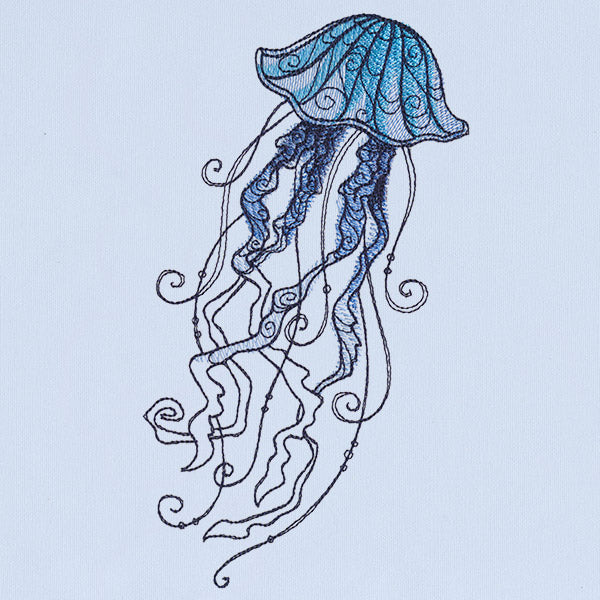 Ocean Blue - Jellyfish