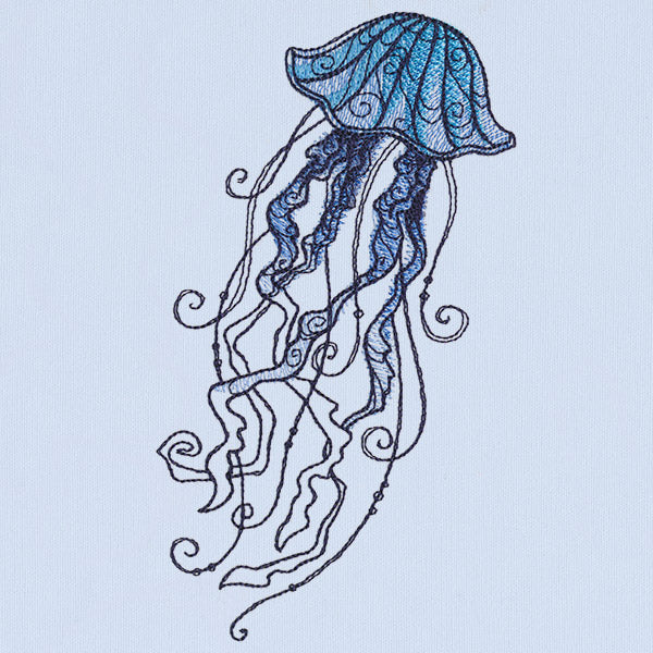 Ocean Blue - Jellyfish