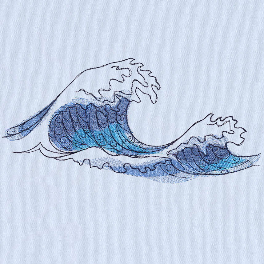 Ocean Blue - Waves