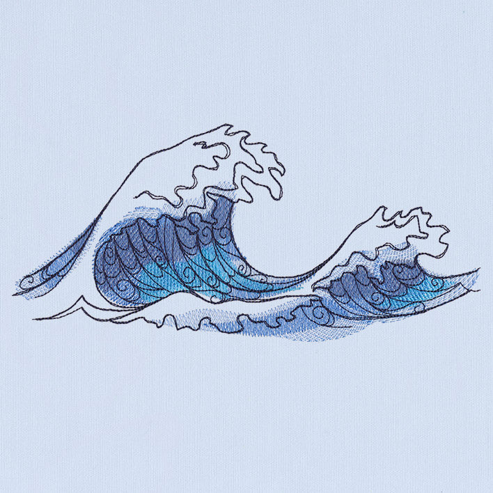 Ocean Blue - Waves
