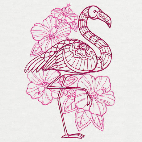 Delicate Flamingo
