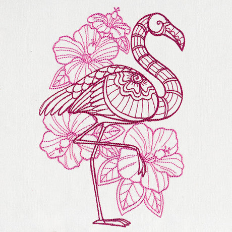 Delicate Flamingo