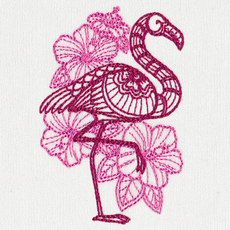 Delicate Flamingo