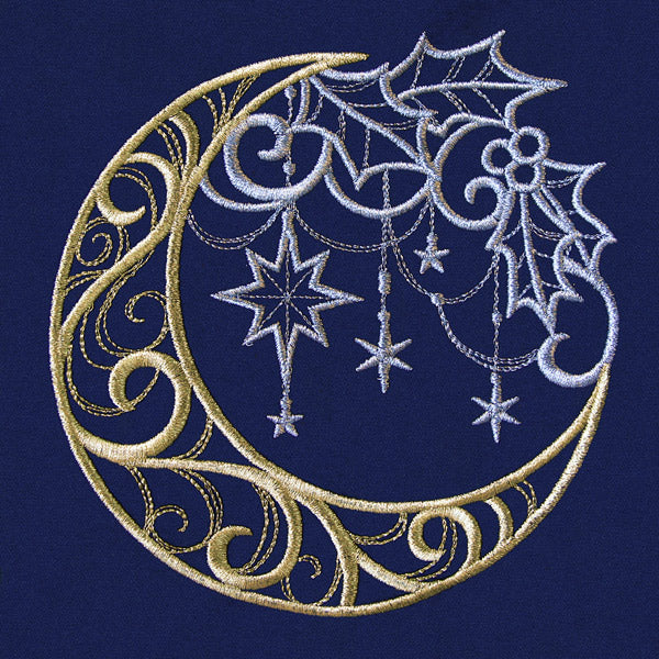 Celestial Christmas - Lunar Wreath