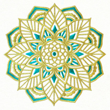 Bohemian Gold - Lotus Medallion