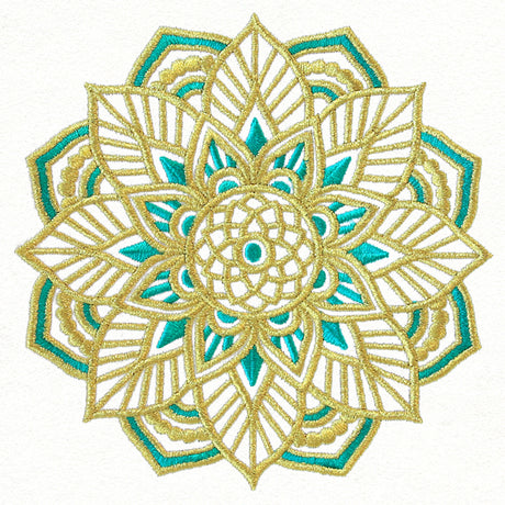 Bohemian Gold - Lotus Medallion