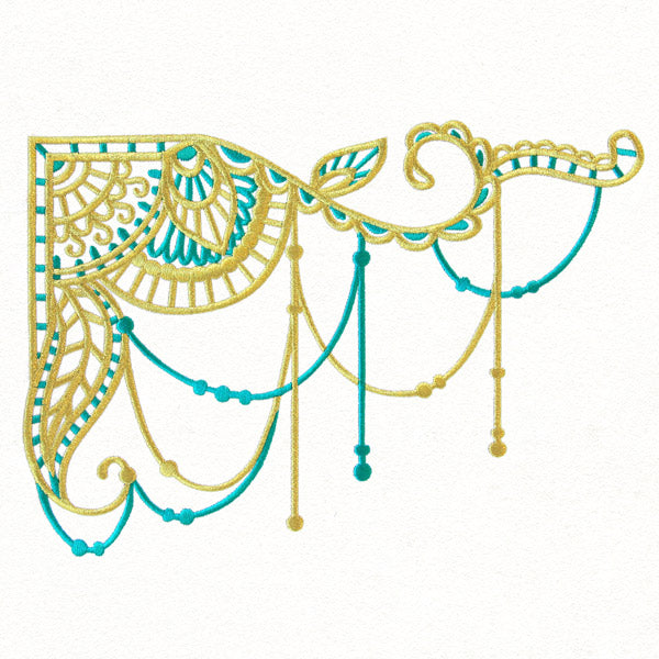 Bohemian Gold - Draping Corner