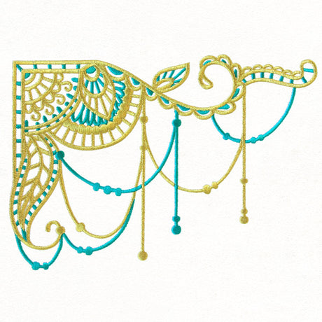 Bohemian Gold - Draping Corner