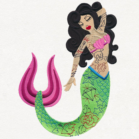 Tattooed Mermaid