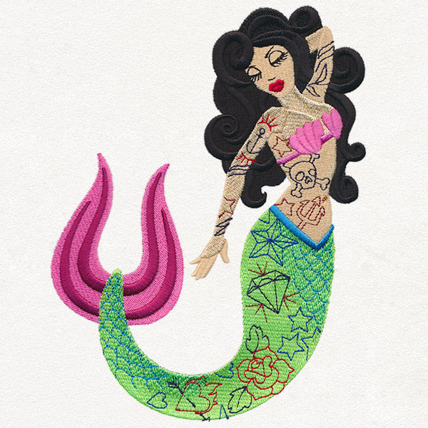 Tattooed Mermaid