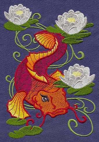 Koi and Lilies