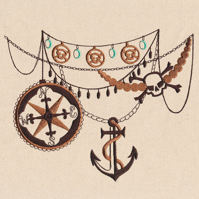 Sea Treasure - Elegant Drape