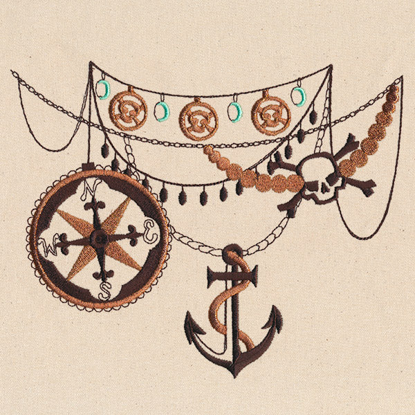 Sea Treasure - Elegant Drape