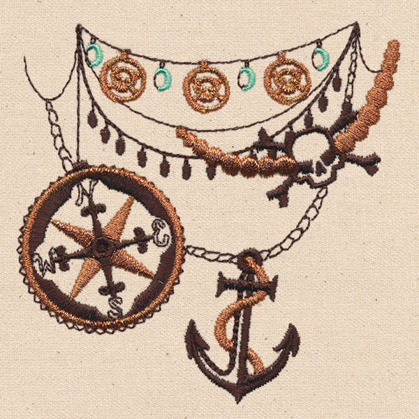 Sea Treasure - Elegant Drape