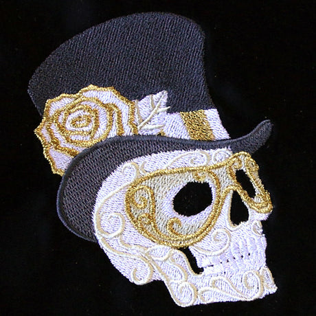 Harlequin Masquerade - Skull