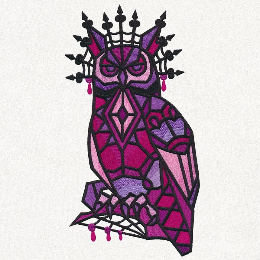 Gothic Glass - Owl