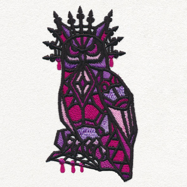 Gothic Glass - Owl
