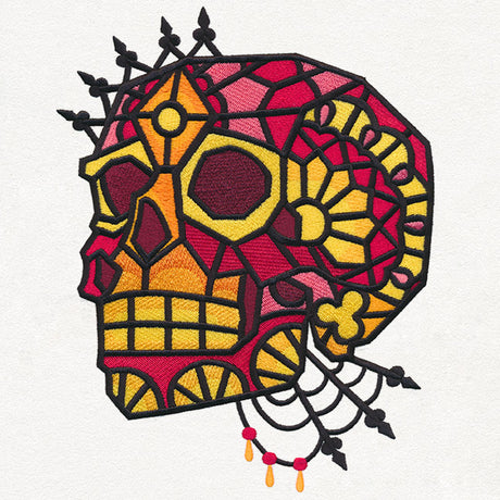 Gothic Glass - Skull