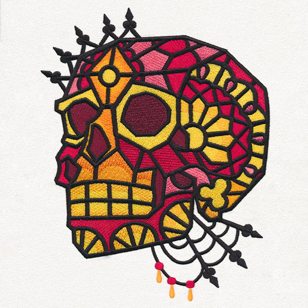 Gothic Glass - Skull