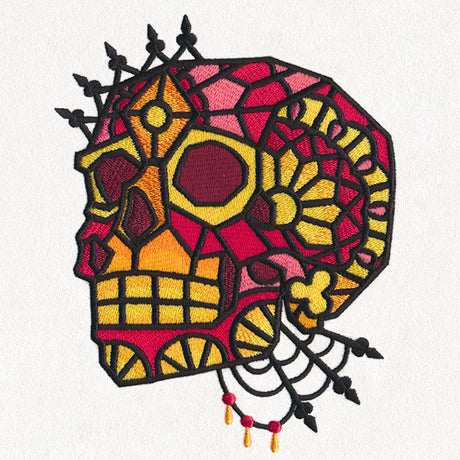 Gothic Glass - Skull