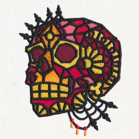 Gothic Glass - Skull