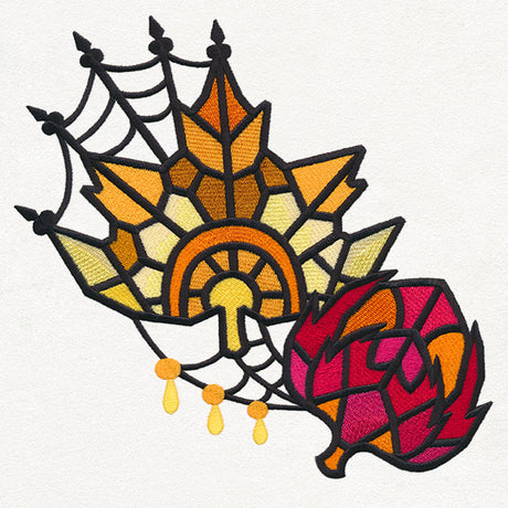 Gothic Glass - Leaves