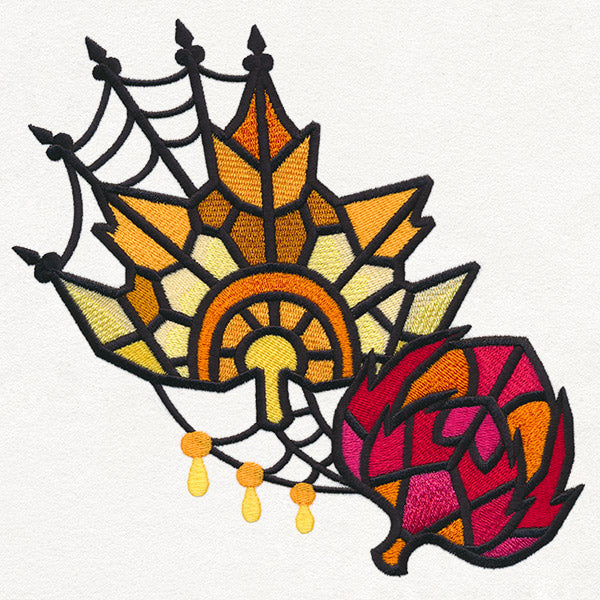 Gothic Glass - Leaves