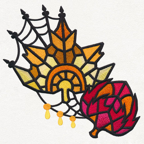 Gothic Glass - Leaves