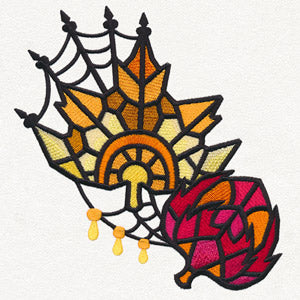 Gothic Glass - Leaves